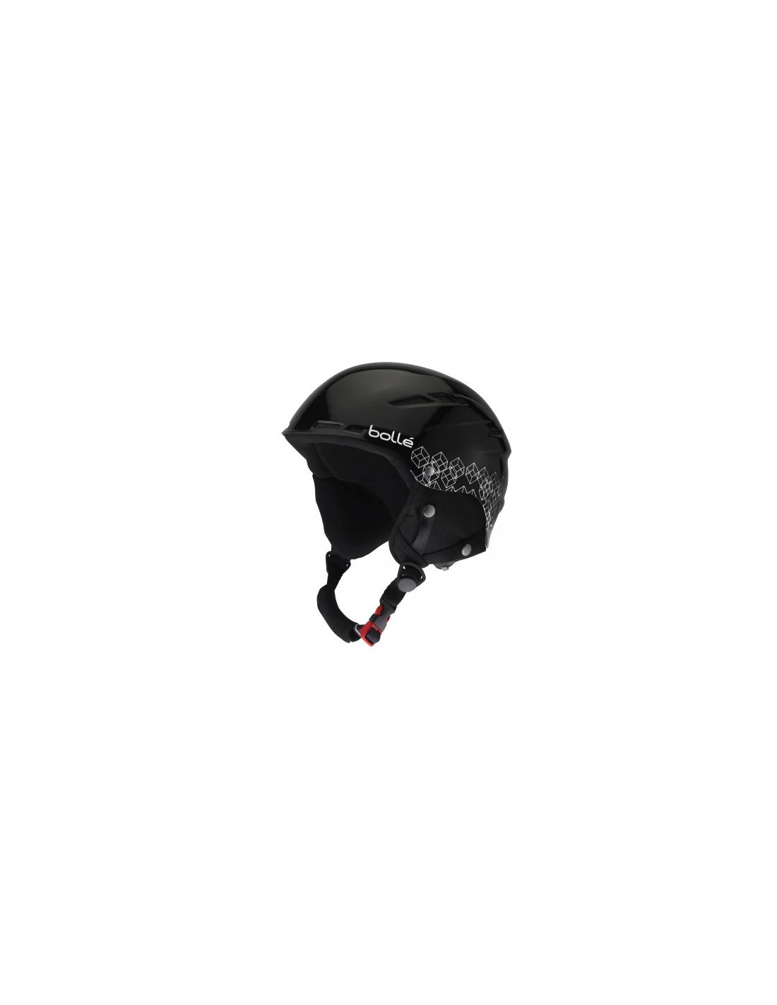 Casque De Ski Bollé B-Rent Shiny Black Silver Taille 58/61cm Réglable