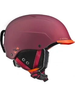 Casque De Ski Cébé Contest Visor Matt Metal Burgundy Taille 56/58cm Réglable