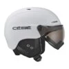 Casque De Ski Neuf Cébé Contest Vision Matt White Vario Photocromique Taille 54-56cm, 56-58cm, 59-61cm
