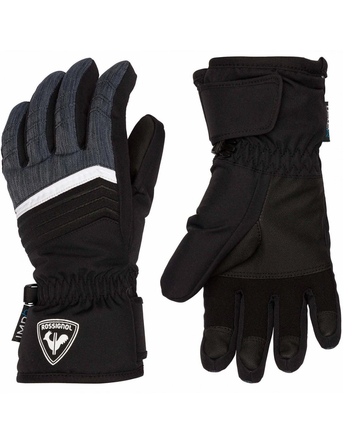 Gants De Ski Junior Neufs Rossignol Tech Impr Denim